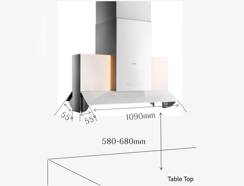 Spacious Entry Cavity