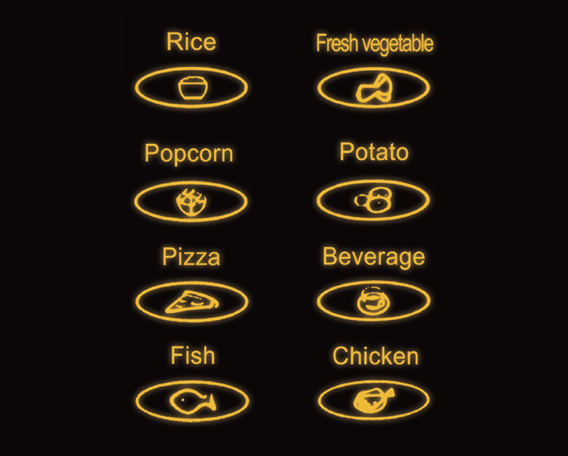 Instant Cooking Menu
