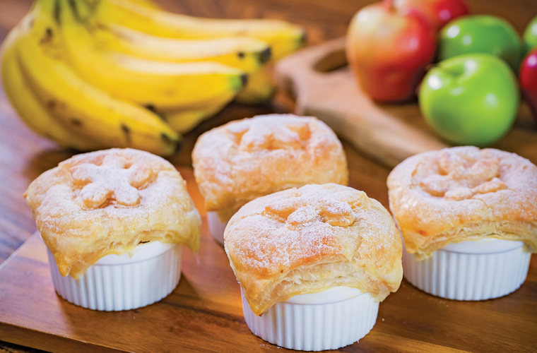 Chocolate Banana Puff
