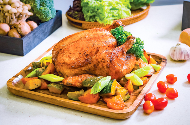 Paprika Garlic Roast Chicken