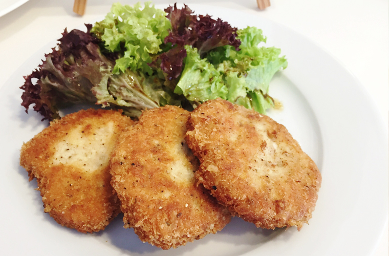 Parmesan Crusted Chicken Schnitzel