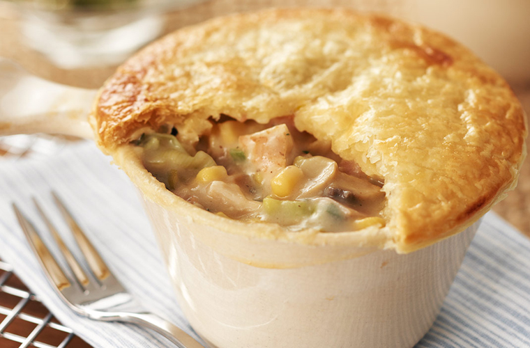Chicken and Mushroom Pot Pie