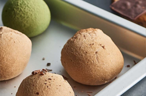 Chocolate Mochi Bun
