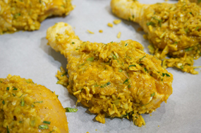 Grilled Turmeric Chicken Drumstick